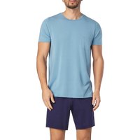 Novila Herren T-Shirt schwarz Modal unifarben von Novila