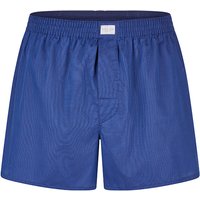 Novila Herren Boxershorts blau Baumwolle unifarben von Novila
