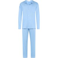 Novila Langer Pyjama aus Baumwolle mit Fensterkaro in 50 von Novila