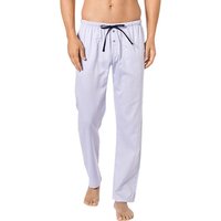 Novila Herren Pyjamahose blau Baumwolle & Mix unifarben von Novila