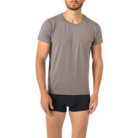 Novila Herren T-Shirt braun Modal von Novila