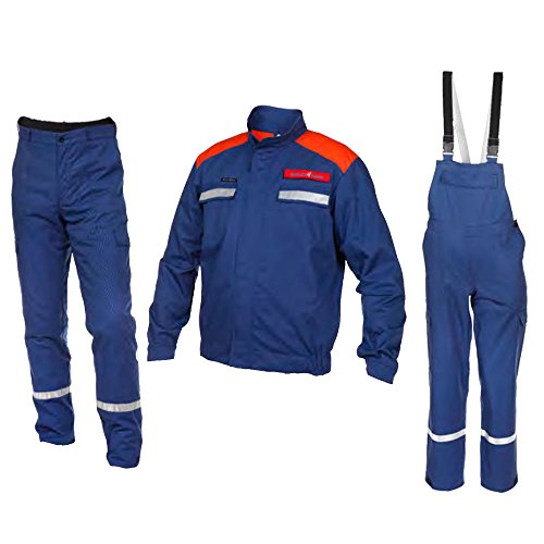 Novotex Jugendfeuerwehr Latzhose Jacke Bundhose Jugend Feuerwehrjacke Feuerwehrhose Feuerwehrbundjacke Kinder Bundhose Gr. 128 von Novotex