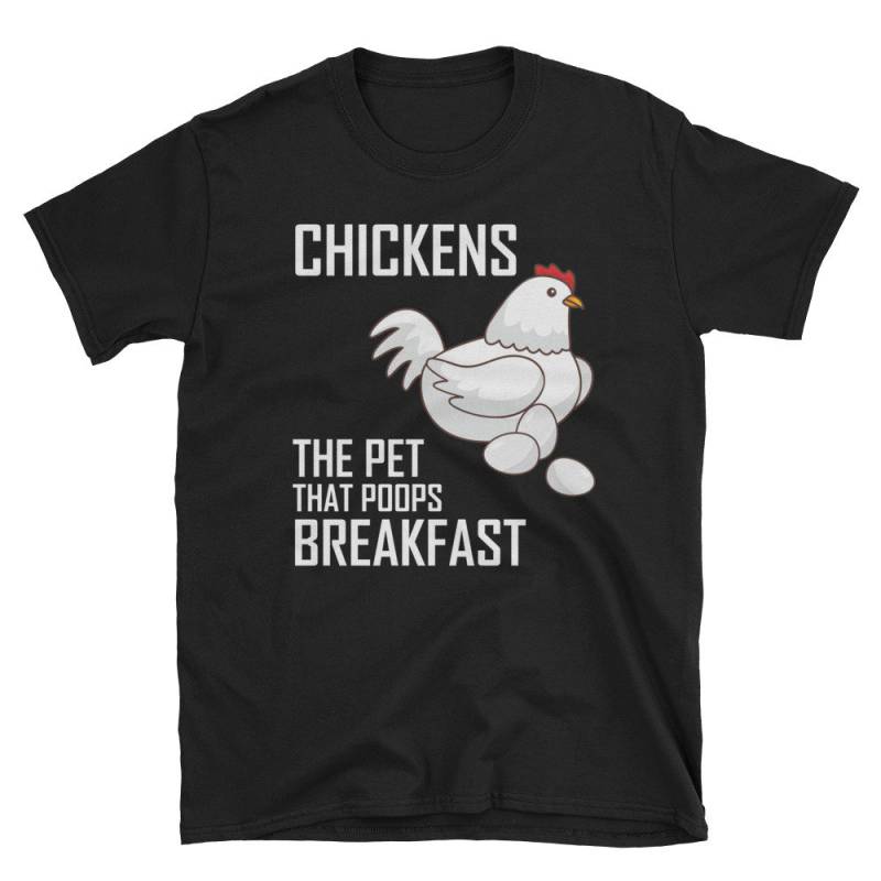 Das Haustier, Das Poops Frühstück Huhn T-Shirt Geschenk-T-Shirt von NowBubble