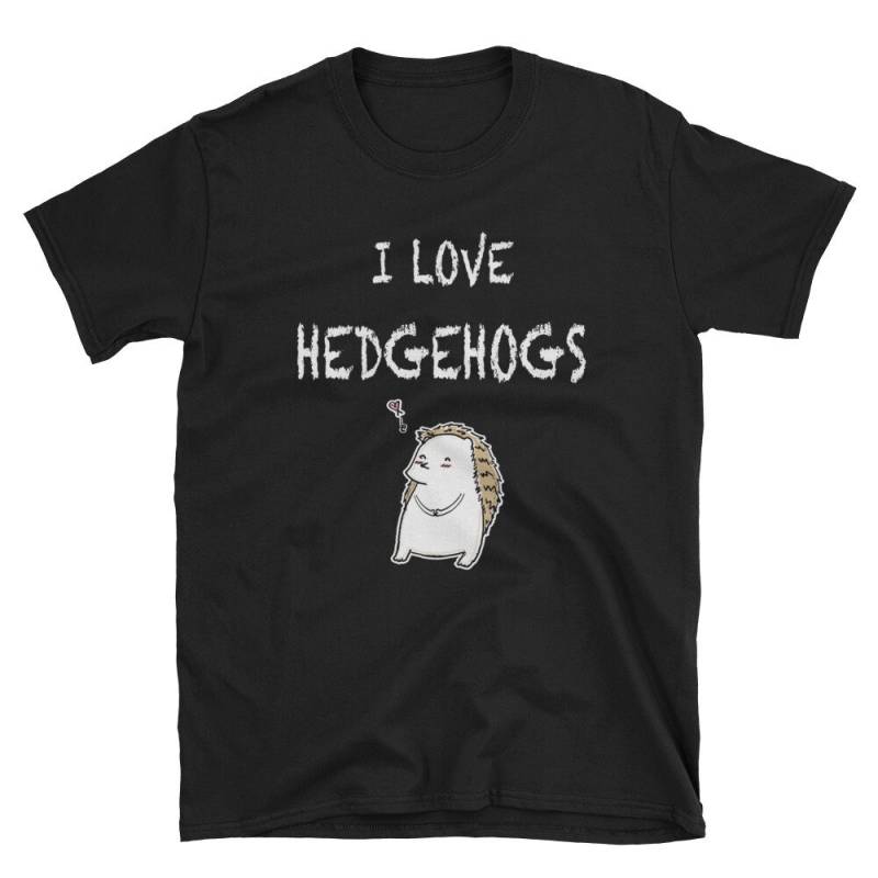 Ich Liebe Igel T-Shirt Ein Lustiges Und Süßes Geschenk-T-Shirt von NowBubble