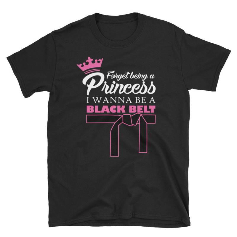 Ich Möchte Ein Schwarzer Gürtel Lustige Karate T-Shirt Süßes Geschenk-T-Shirt Sein von NowBubble