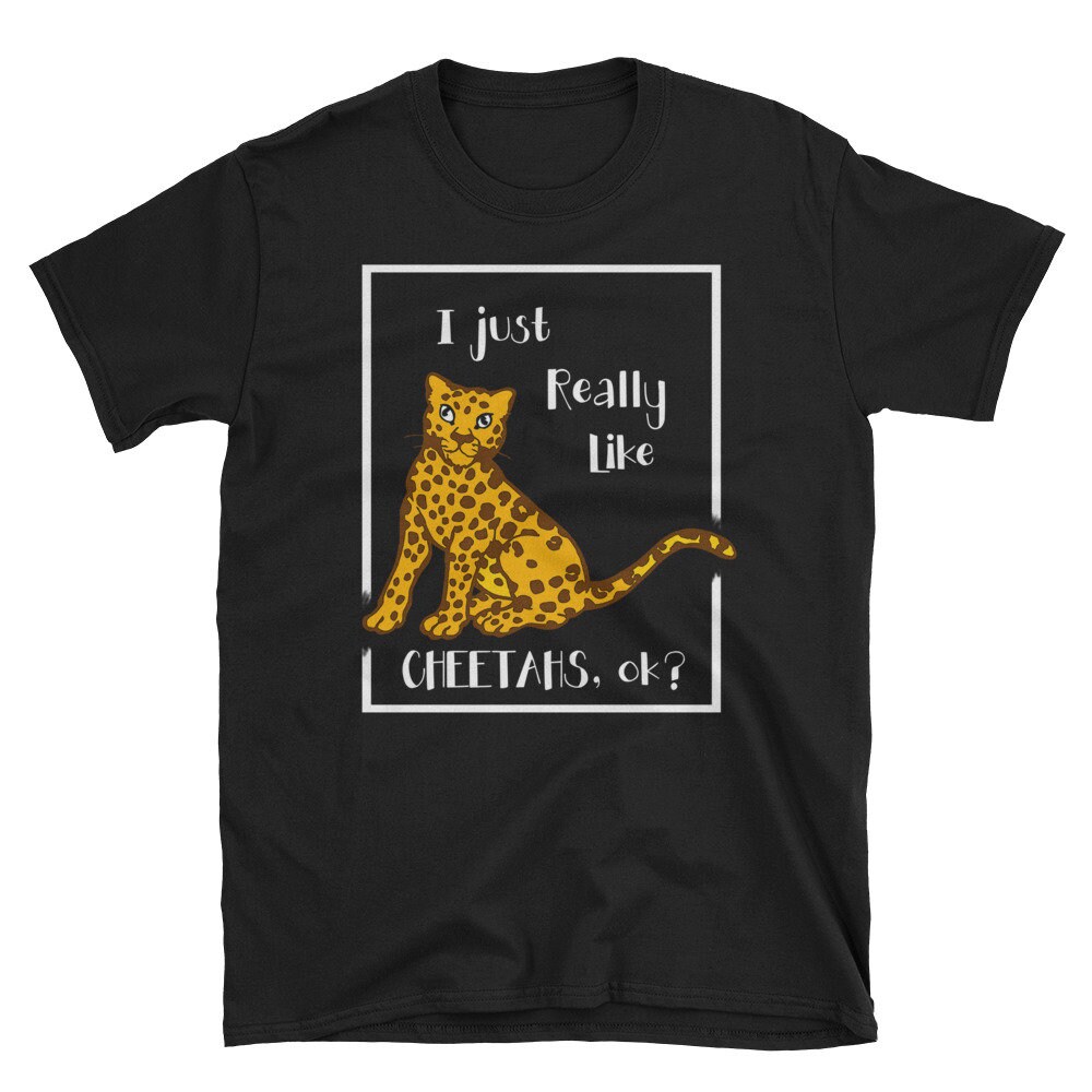 Ich Wirklich Wie Geparden Ok Lustige Safari Trip T-Shirt von NowBubble