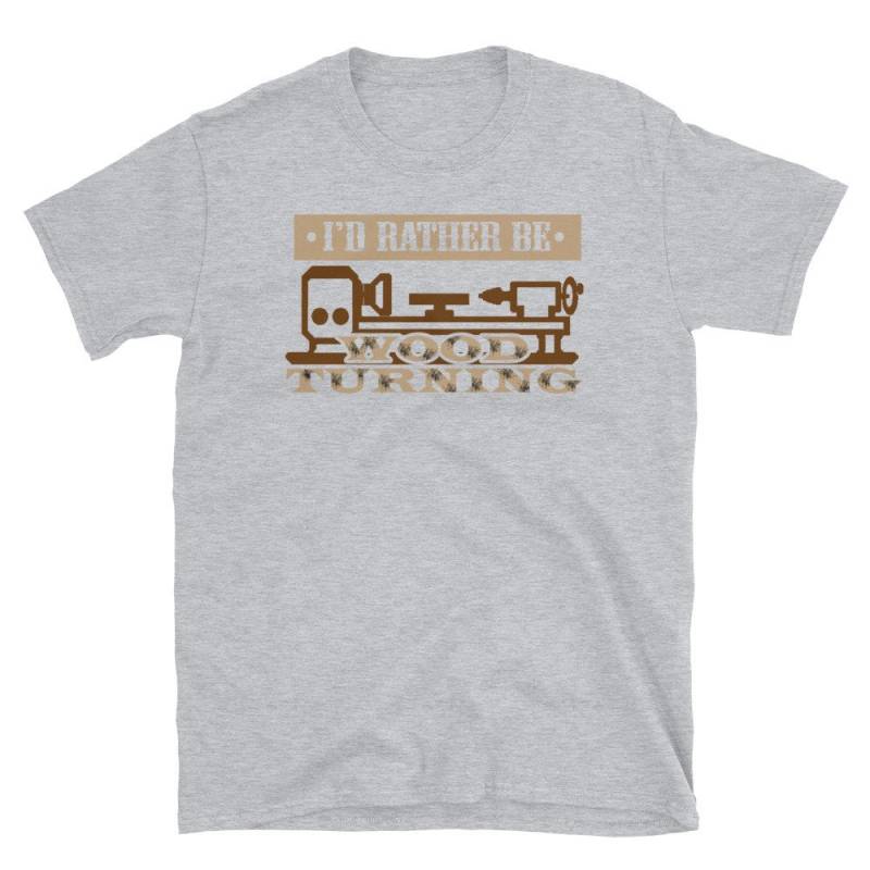Ich Würde Lieber Holz Drehen T-Shirt Ein Tolles Geschenk-T von NowBubble