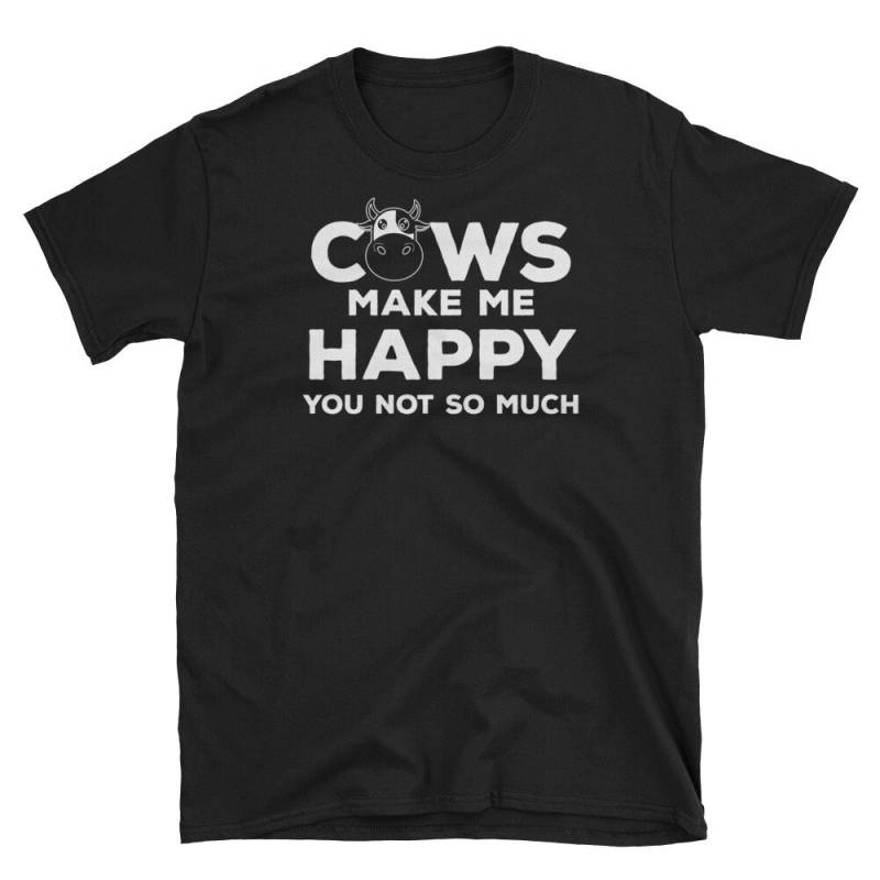 Kühe Machen Mich Glücklich Sie Nicht So Viel T-Shirt von NowBubble