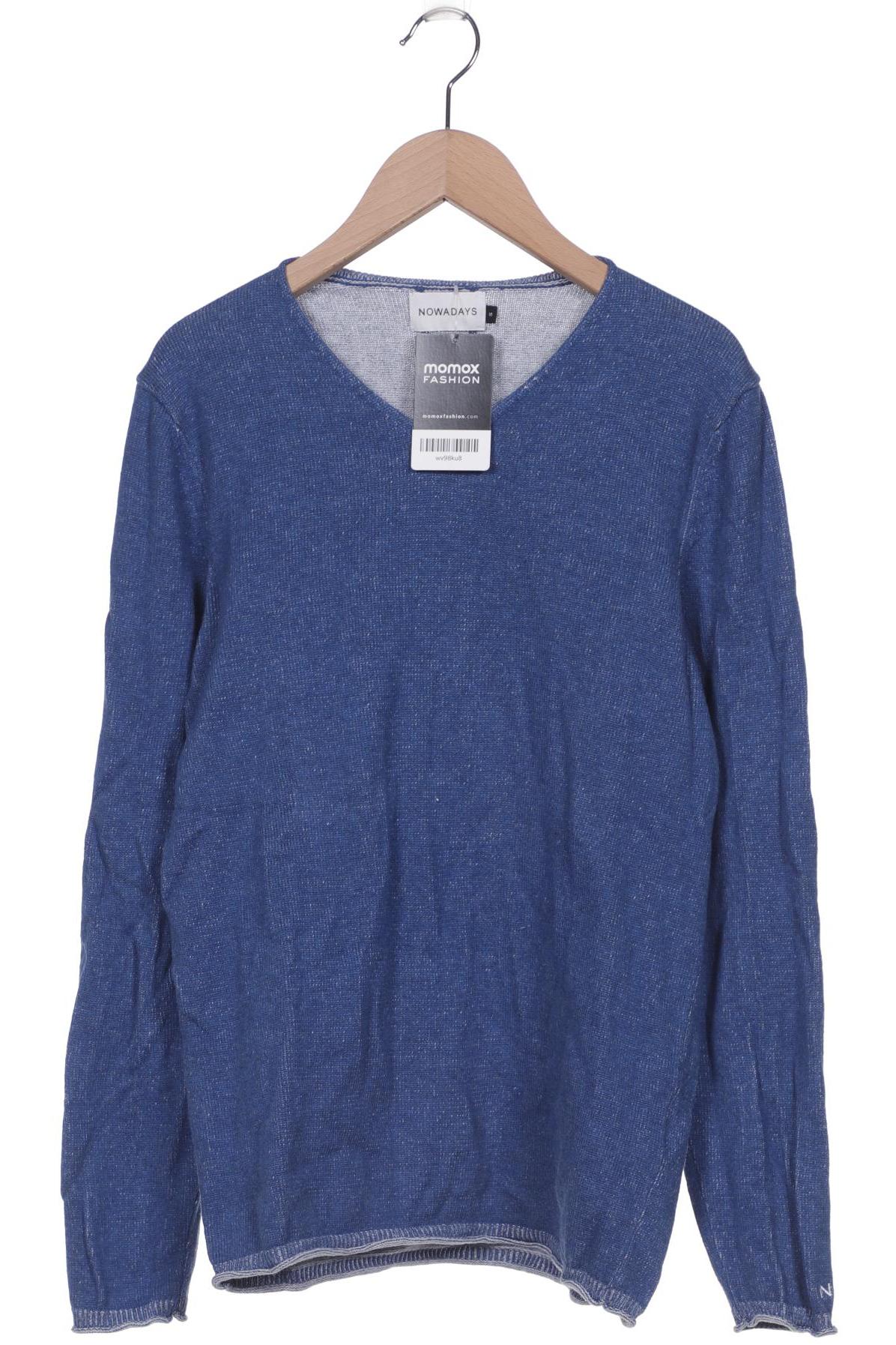 Nowadays Herren Pullover, blau von Nowadays