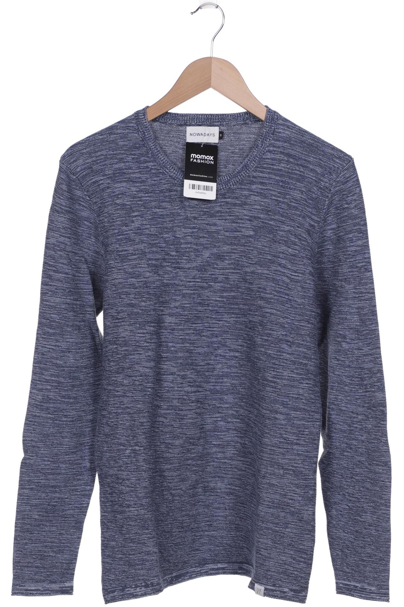 Nowadays Herren Pullover, blau von Nowadays