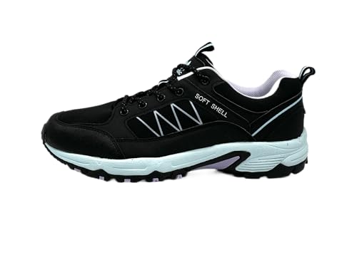 Nowaland Damen Herren Wanderschuhe Wasserabweisende Softshell Trekkingschuhe von Nowaland