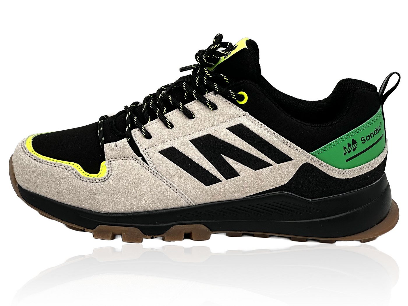 Nowaland Leichte Wanderschuhe mit wasserabweisendem Softshell und Profilsohle Wanderschuh Wasserabweisend, atmungsaktiv und rutschhemmend – ideal für Outdoor von Nowaland