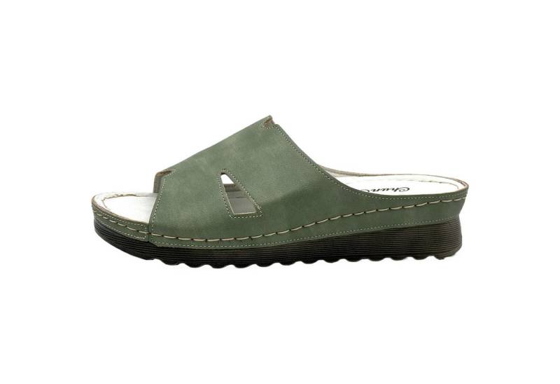 Nowaland Moderne Damen-Pantoletten mit Komfort-Sohle und Cut-Out-Design Pantolette leichte Plateausohle, komfortable Passform von Nowaland