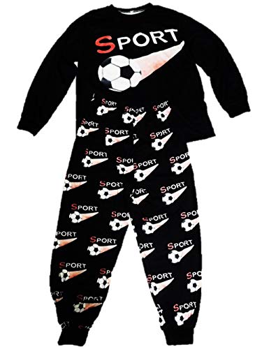 Toller Jungen Schlafanzug Pyjama in den Größen 140-188 für größere Kindergrößen (140-152) von Nowingline Kids
