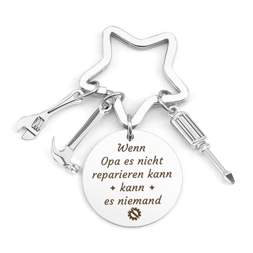 Opa Geschenk, Schlüsselanhänger Opa Sinnvolle Geschenke Für Opa Geburtstagsgeschenk Opa Geschenke Geburtstag Geschenke Für Männer Rentner Geschenk Für Opa Geschenk Vatertagsgeschenk Opa Weihnachten von Nsetriu