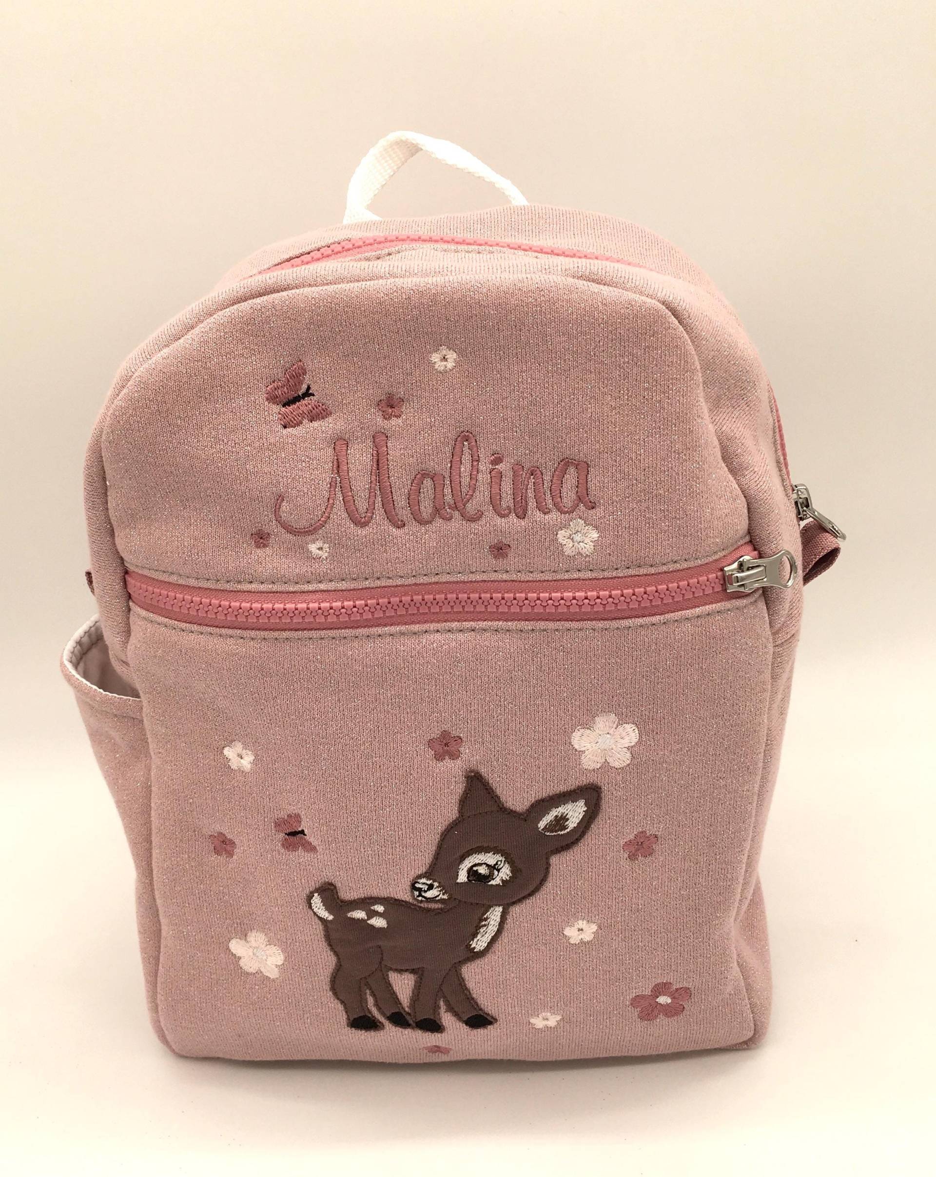 Rucksack Personalisiert, Mit Reh, Kindergartenrucksack von NstyleFashion