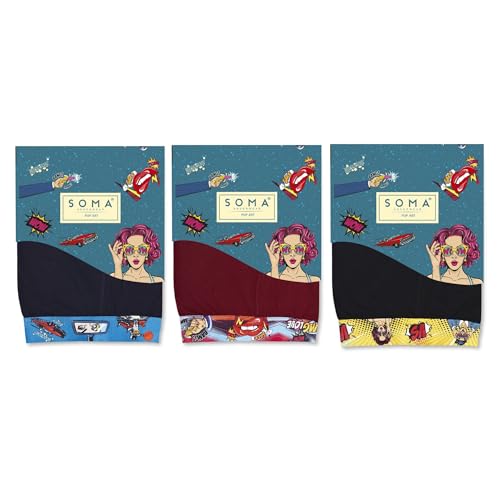 3-teilige Herren-Boxershorts | Baumwolle, Gemusterter Elastischer Boxer Shorts | Herrenunterwäsche in Größe L | Männer Unterhose Trunks Baumwolle Unterwäsche | Unterhose ohne Einschnitt Gummibund von Ntelioglou