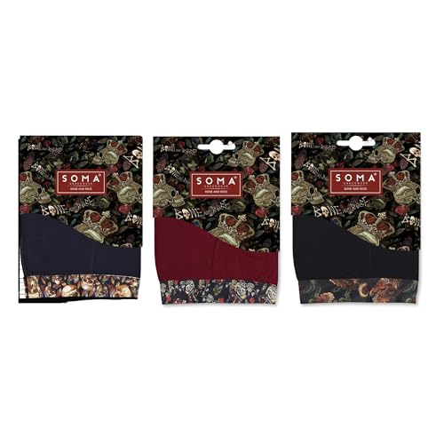 3-teilige Herren-Boxershorts | Baumwolle, Gemusterter Elastischer Boxer Shorts | Herrenunterwäsche in Größe XL | Männer Unterhose Trunks Baumwolle Unterwäsche | Unterhose ohne Einschnitt Gummibund von Ntelioglou