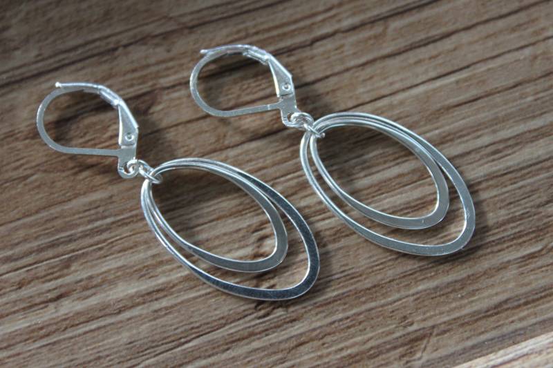 sterling Silber Ohrringe, Baumeln, Tropfen, Minimalistisch, Zierlich, Zart, Geschenk Für Frauen von NtikArtJewelry