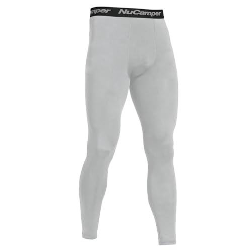 NuCamper Kompressionshose Herren, Laufhose Herren Lang, Tight Atmungsaktiv Baselayer Leggings, Quick Dry Kompression Hose für Fitness Funktionsunterhose Athletisches Training von NuCamper
