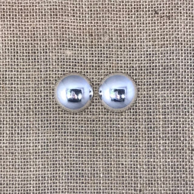 sterling Silber Domed Ohrstecker sterling Silber Domed Ohrstecker von NualaBirdsMercantile