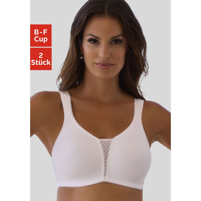 NUANCE Entlastungs-BH Damen schwarz+weiß Gr.110F von Nuance