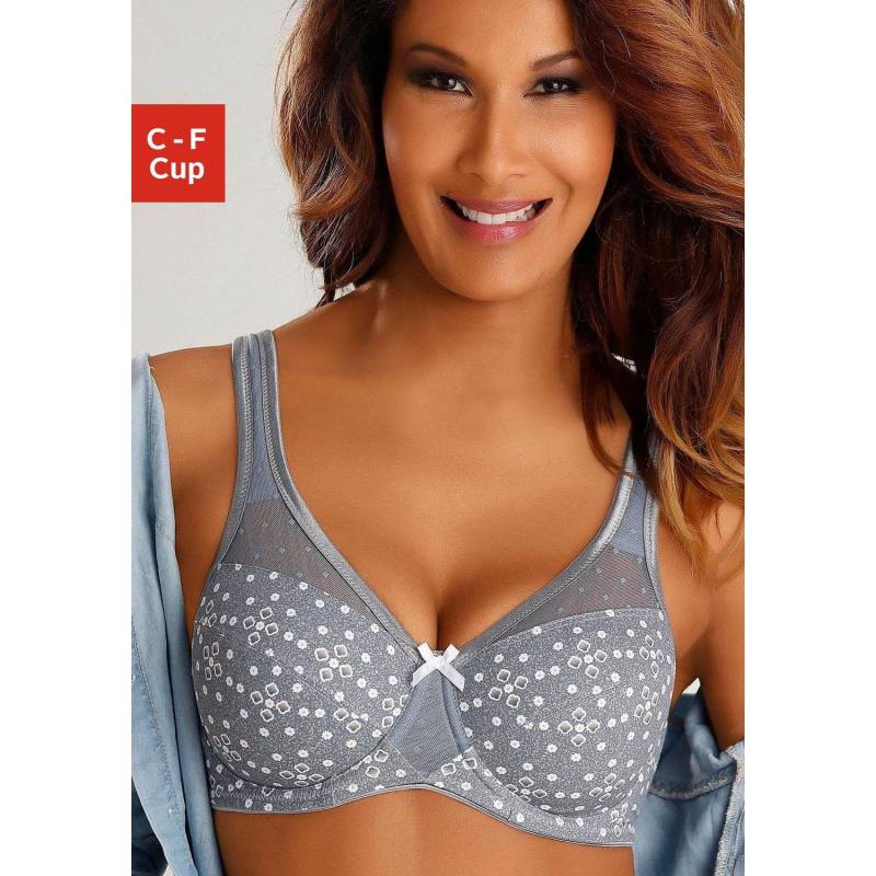 NUANCE Minimizer-BH Damen grau-bedruckt Gr.75F von Nuance