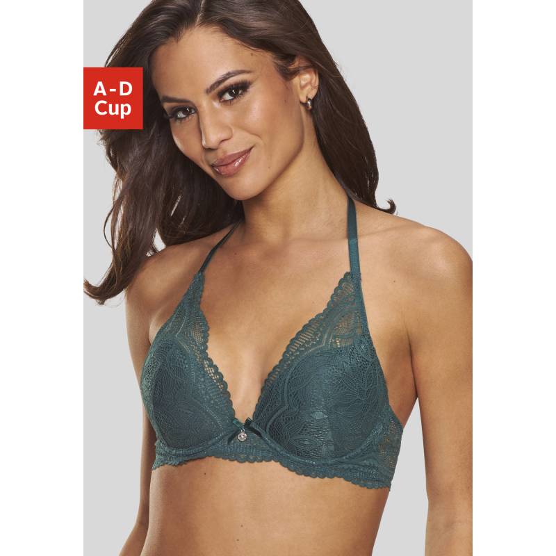 NUANCE Neckholder-BH Damen tannengrün Gr.85C von Nuance