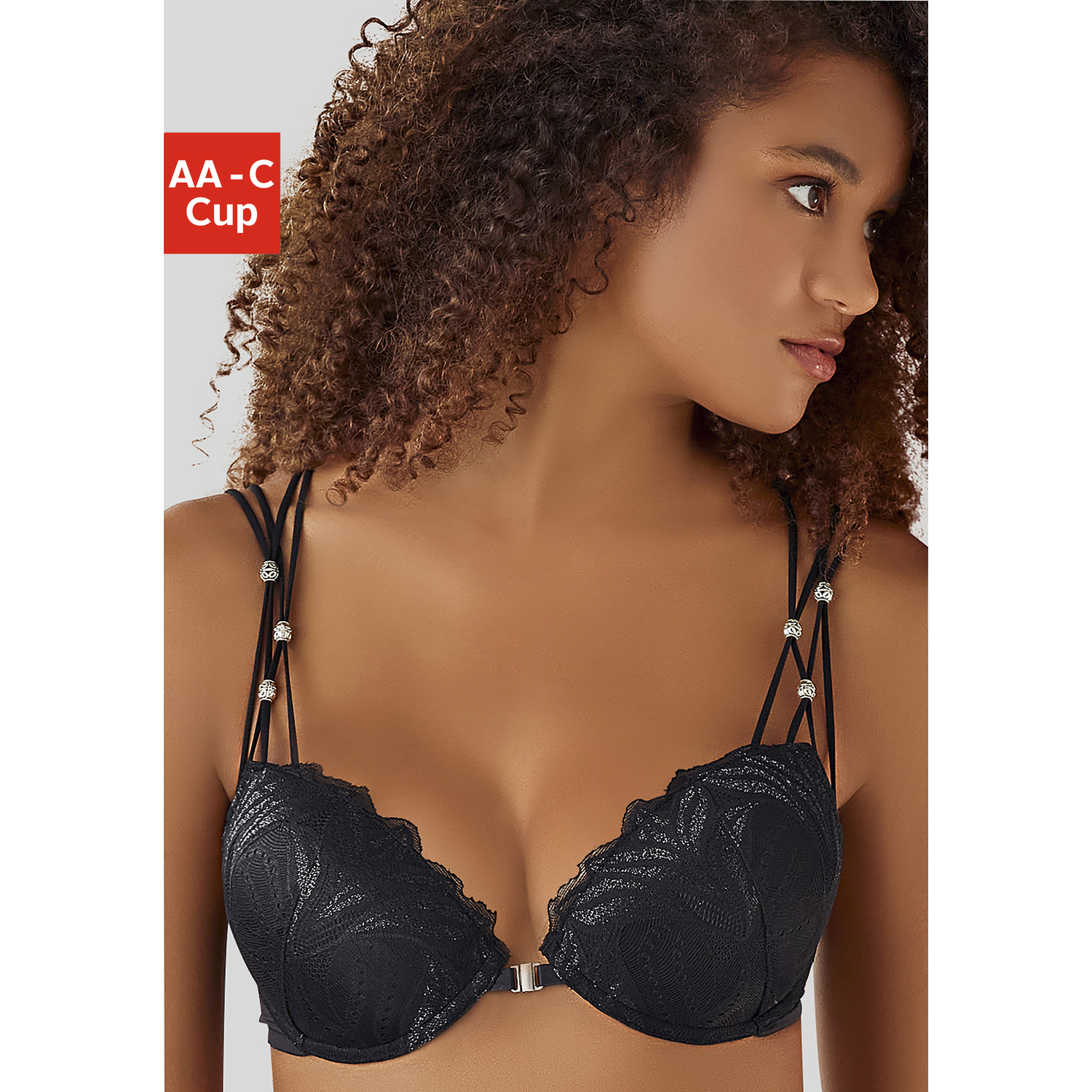 NUANCE Push-up-BH Damen schwarz Gr.70C NUANCE Push-up-BH Damen schwarz Gr.70C von Nuance
