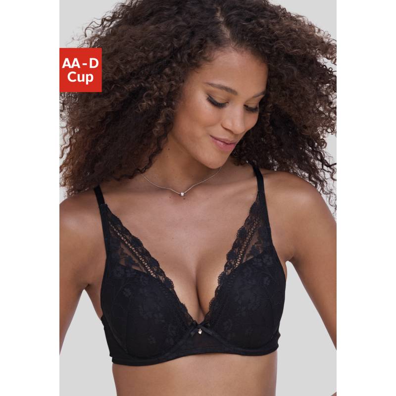 NUANCE Push-up-BH Damen schwarz Gr.85D von Nuance