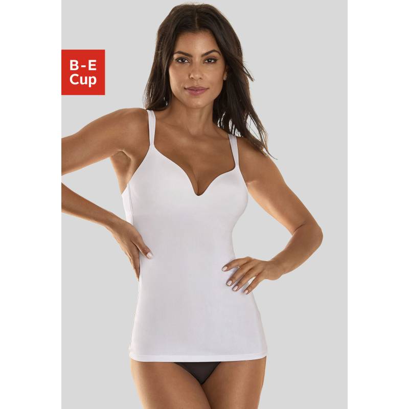 NUANCE Schalen-BH-Hemd Damen weiß Gr.85E von Nuance