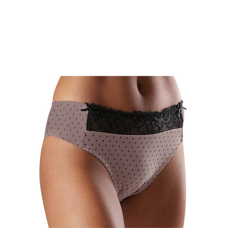 NUANCE Slip Damen taupe-schwarz Gr.52/54 von Nuance