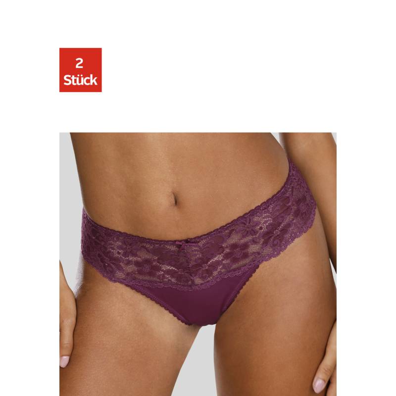NUANCE String Damen 2x cassis Gr.44/46 von Nuance