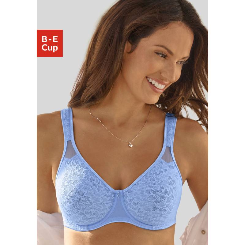 NUANCE T-Shirt-BH Damen blau Gr.100C von Nuance