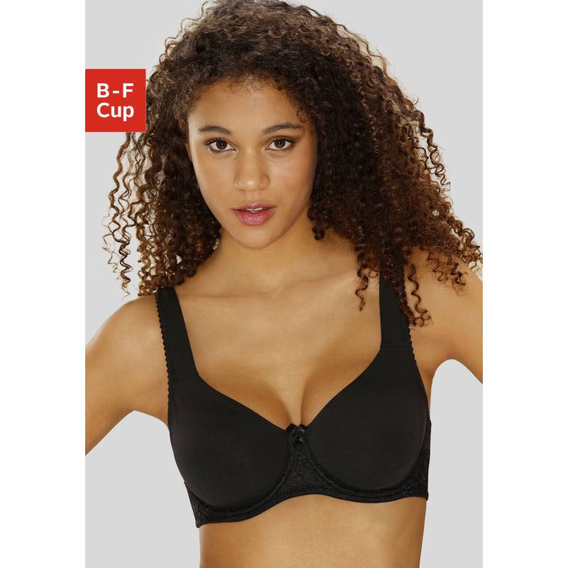 NUANCE T-Shirt-BH Damen schwarz Gr.85D von Nuance