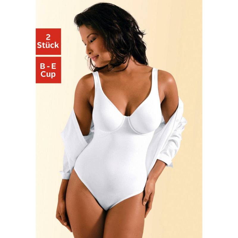 NUANCE T-Shirt-Body Damen schwarz+weiß Gr.80 Cup E von Nuance