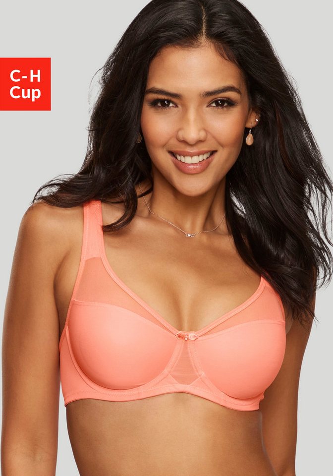 Nuance Minimizer-BH mit Bügel und modischen Netzeinsätzen von Nuance