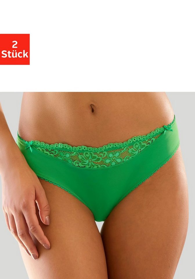 Nuance Slip (2-St) mit Spitzeneinsatz vorne von Nuance