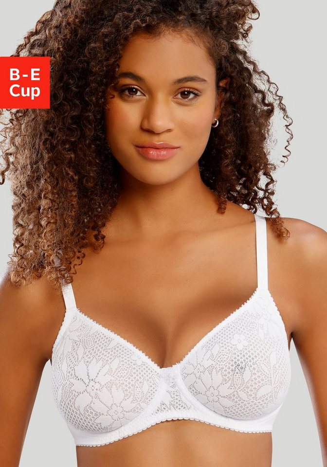 Nuance T-Shirt-BH mit Bügel, mit nahtlosen Cups aus glatter Spitze, Dessous von Nuance