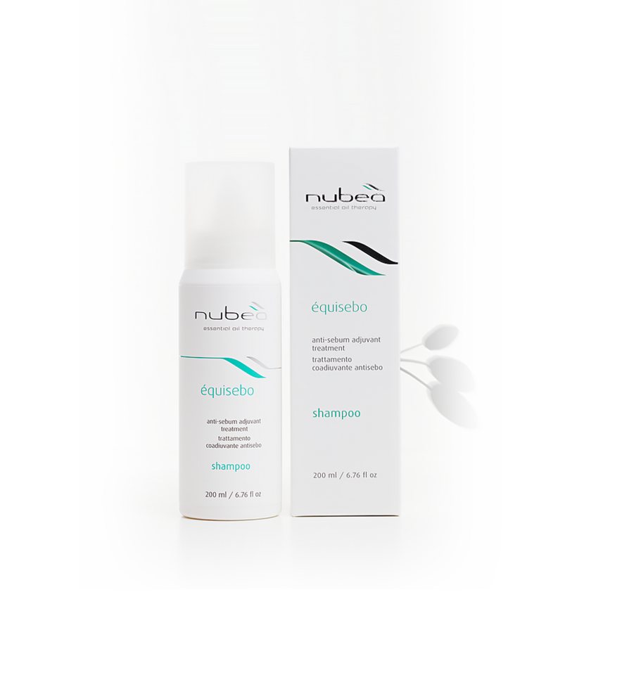 Nubeà Haarshampoo Équisebo Anti-Talg-Shampoo, Talgreduzierend, mit ätherischen Ölen von Nubeà