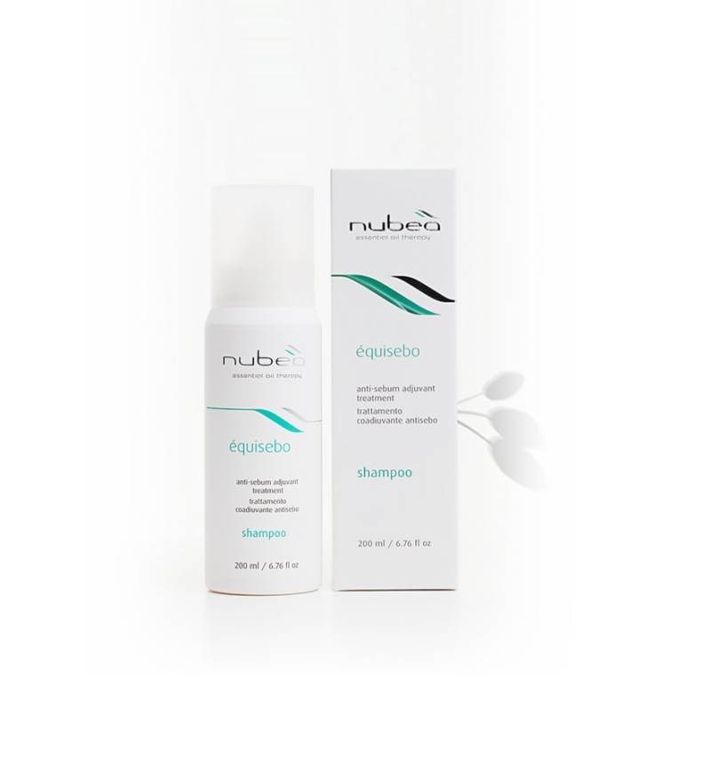 Nubeà Haarshampoo Équisebo Anti-Talg-Shampoo, Talgreduzierend, mit ätherischen Ölen von Nubeà