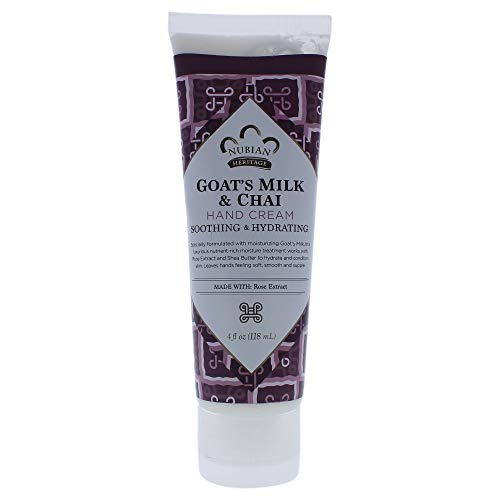 Nubian Heritage Hand Cream, Goat Milk and Chai, 4 Ounce von Nubian Heritage