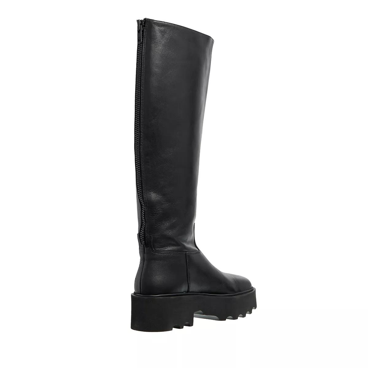 Nubikk Boots & Stiefeletten - Fara Zip Boots Leather - Gr. 38 (EU) - in Schwarz - für Damen von Nubikk