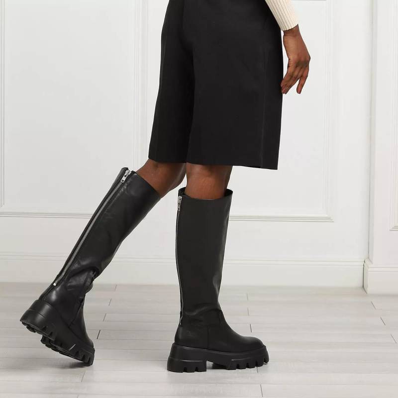 Nubikk Boots & Stiefeletten - Flore Zip - Gr. 39 (EU) - in Schwarz - für Damen von Nubikk