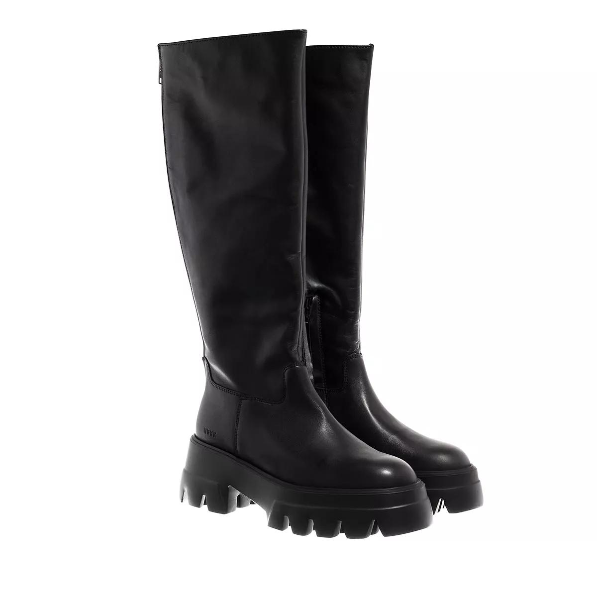 female Stiefeletten schwarz Stiefel 36 von Nubikk