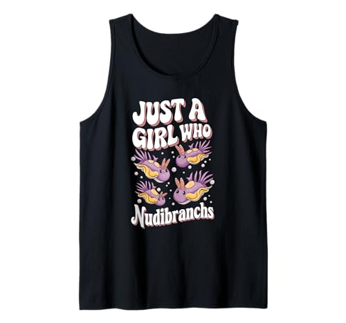 Nur EIN Mädchen, das Nudibranchs liebt Tank Top Nur EIN Mädchen, das Nudibranchs liebt Tank Top von Nudibranch Outfit Biologist Sea