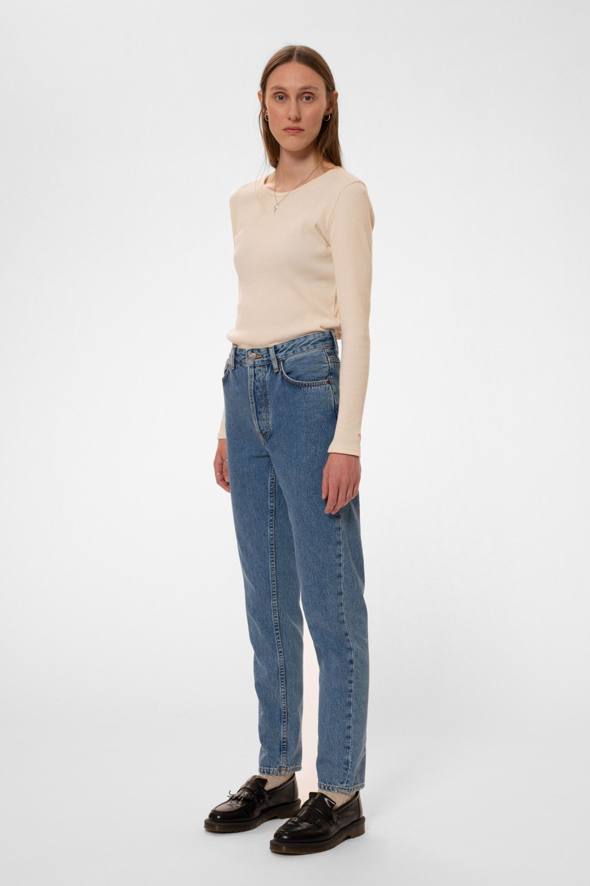 Jeans Breezy Britt Casual Blue von Nudie Jeans