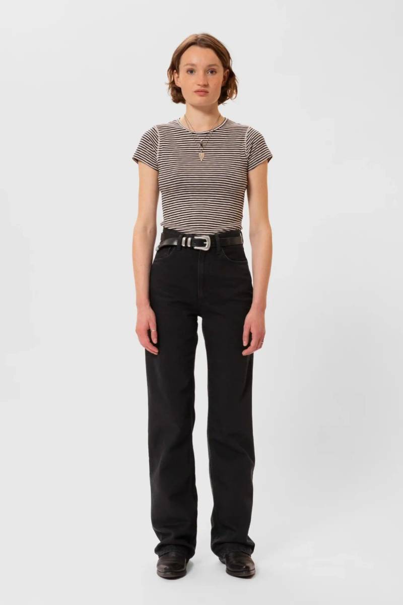 Jeans Clean Eileen Smooth Black von Nudie Jeans