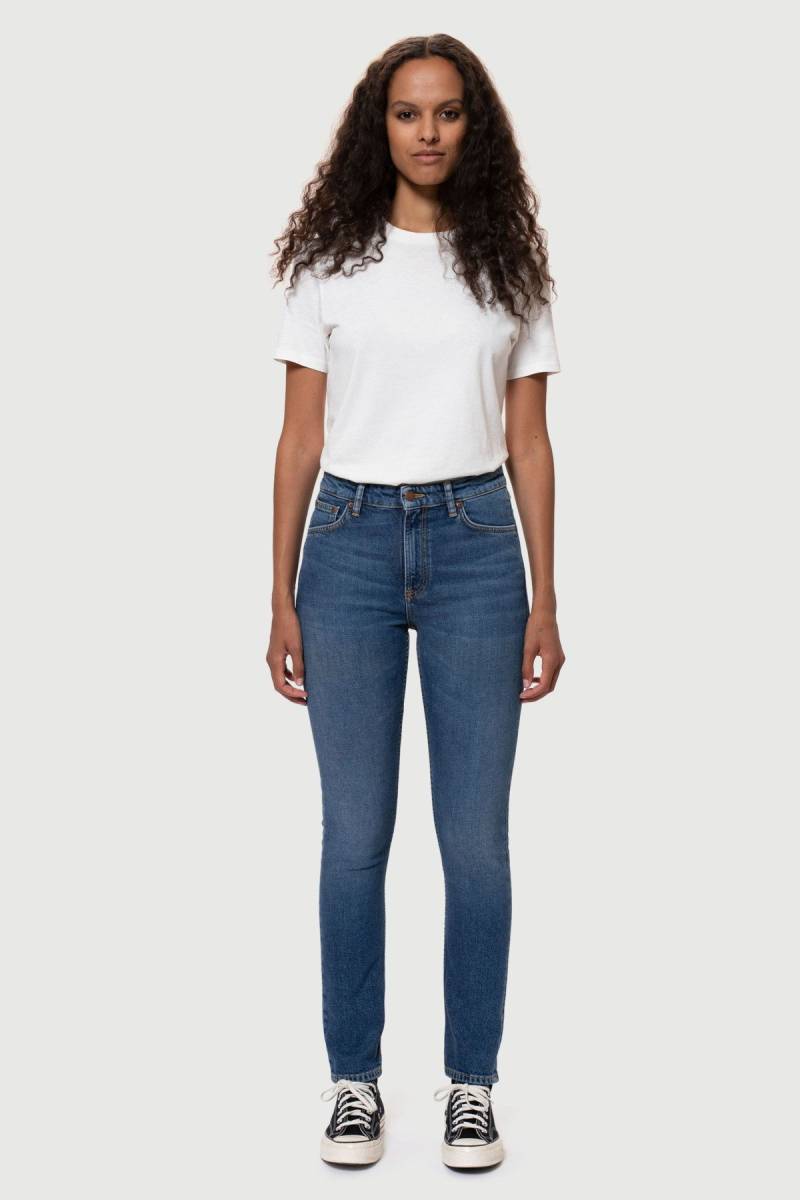 Jeans Mellow Mae Blue Mud von Nudie Jeans