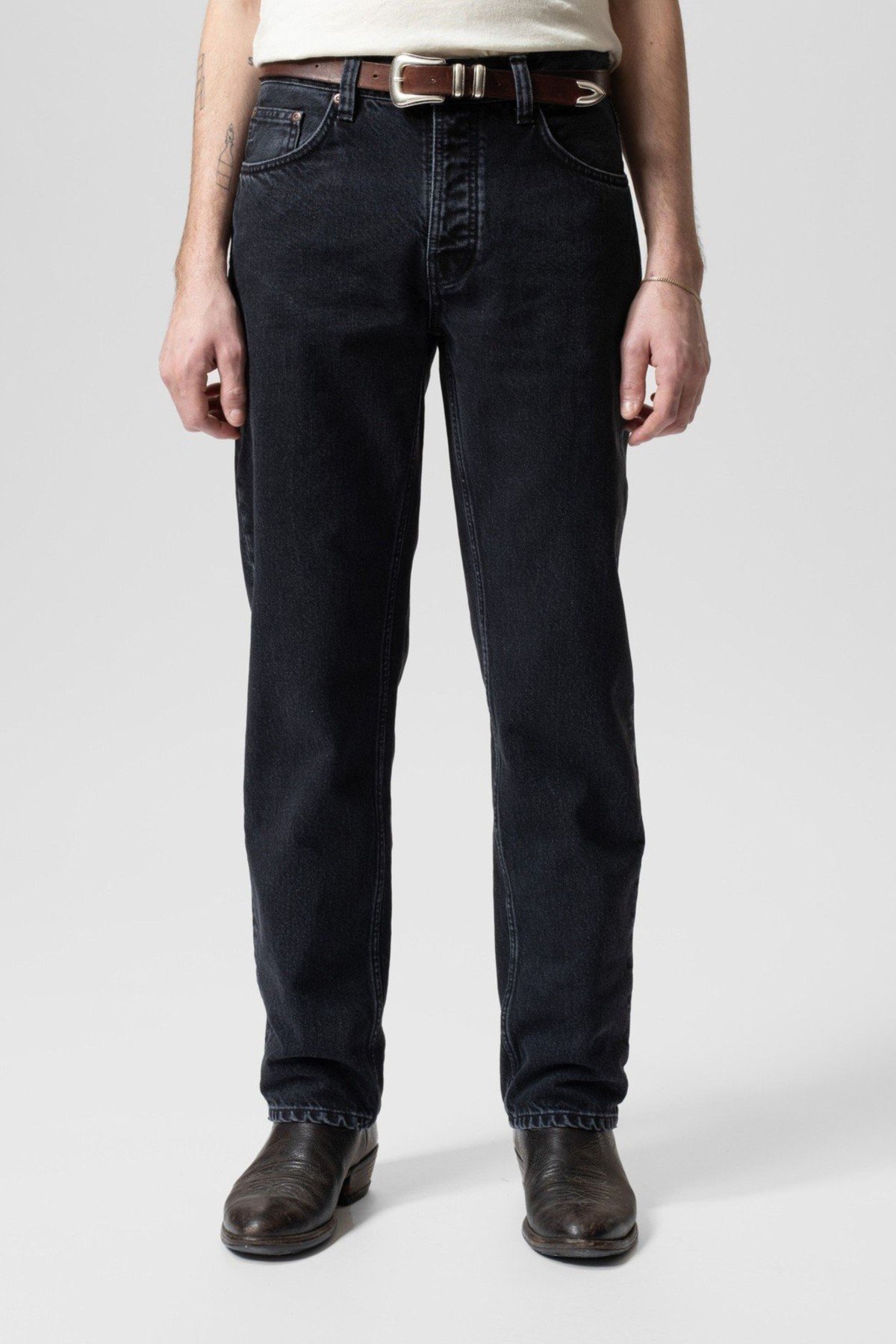 Jeans Rad Rufus Black Vintage von Nudie Jeans